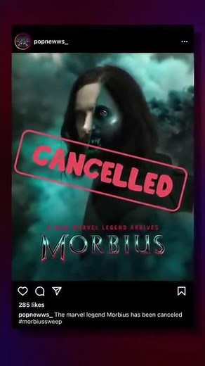 Sad News For Morbius Fans
