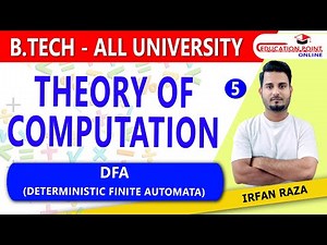 Lec 5 | Deterministic Finite Automata (DFA) | Theory of Computation | B.Tech | All University