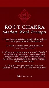 1.4K views · 14 reactions | ❤️李懶✨️Chakra Shadow work Prompts ✨️ Pause to see all. #7chakras #shadowwork #healing #spirituality | Angel Aura Quartz Healing | Facebook