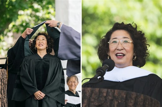 'Grey's Anatomy' star Sandra Oh receives honorary Doctor of Arts degree from Dartmouth College | ABS-CBN Entertainment