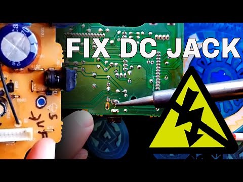 DC power socket repair | 4-track no power problem | Tascam Portastudio 414 MkII
