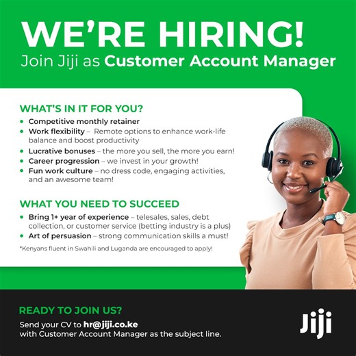 Customer Account Manager Job at Jiji - Remote Job April 2026
