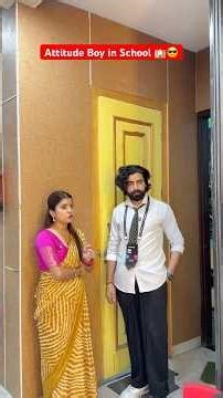 Attitude Boy in School 🏫😎 #shorts #teratrigun #attitude