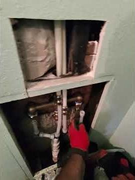 Milwaukee Pex Expander & Ridgid Propress on a new shower valve