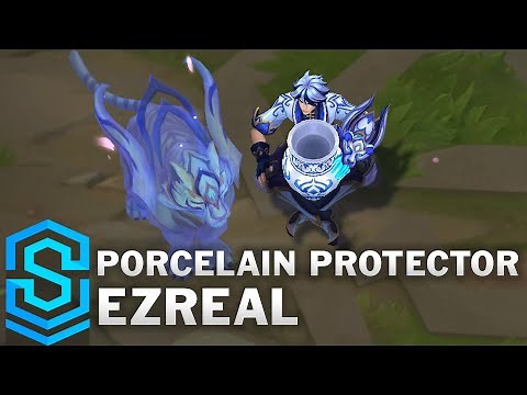 Porcelain Protector Ezreal Skin Spotlight - Pre-Release - League of Legends