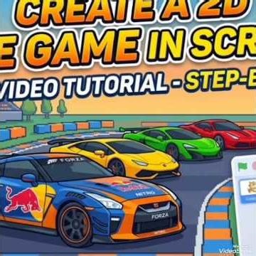 Car game in scratch in 14 secs #scratch