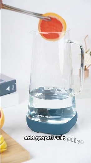 Pure Perfection: Crafting Delicious Fruit Water with Our Enhanced Glass Pitcher!