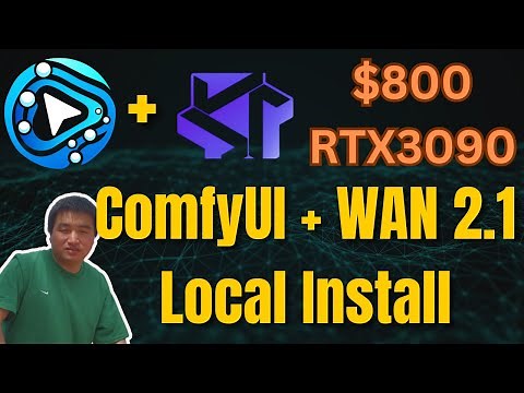 Running WAN 2.1 on a high-performance NVIDIA RTX 3090 with ComfyUI | Step by step local install