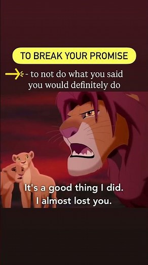 Learn Important COLLOCATION with The Lion King #collocations #learnenglish