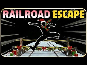 HIGH QUALITY Immersive Interactive Warm up | Railroad Escape Theme | Run Cardio Workout