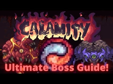 How to EASILY Defeat Every Boss in Calamity! Terraria Deathmode Calamity Pre-Hardmode Guide (1/3)