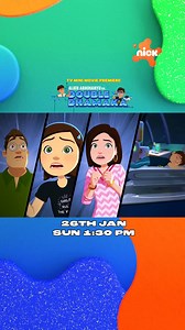 1.9K views · 27 reactions | Not one, but two, Abhimanyus!  Watch the chaos unfold when alien Abhimanyu meets human Abhimanyu in the TV Movie Premiere of Alien Abhimanyu ka Double Dhamaka, 26th Jan, Sunday at 1:30 PM on Nick [Abhimanyu, Abhimanyu Ki Alien Family, Double Dhamaka, TV Mini Movie Premiere, Nick, Nick India, JioCinema] #NickIndia #JioCinema | Nick India | Facebook