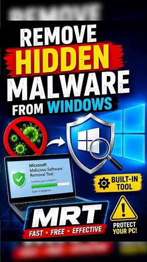 Remove Viruses From Your PC Using This Hidden Windows Tool MRT