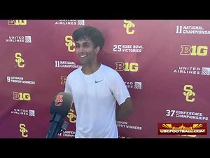USC P/K Ryon Sayeri on focusing on field goal kicking in spring camp