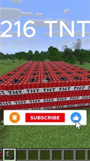 MİNECRAFT 216 TNT TO EXPLODE💥💣