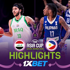 Iraq vs Philippines 1XBET Game Highlights 🎥 #AsiaCup | FIBA Asia Cup