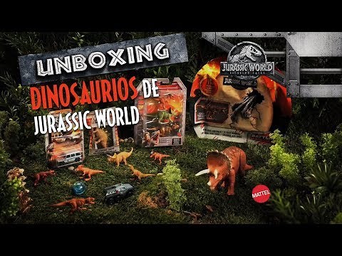 UNBOXING:🎁 ¡Conoce a los MINI Dinosaurios! 🦖 | Jurassic World