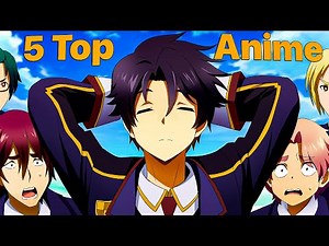 5 Top School Anime with Geniuses as the Main Character!