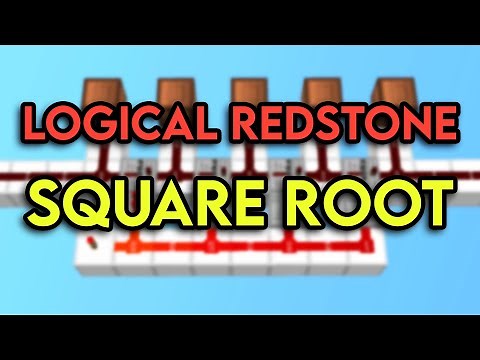 Square Root | Logical Redstone #15