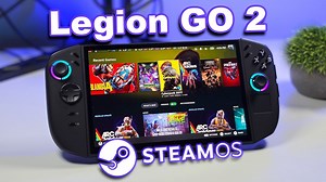 Lenovo Go 2 SteamOS Handheld : Big GPU & Battery Gains, Crisp Frame Portable Gaming