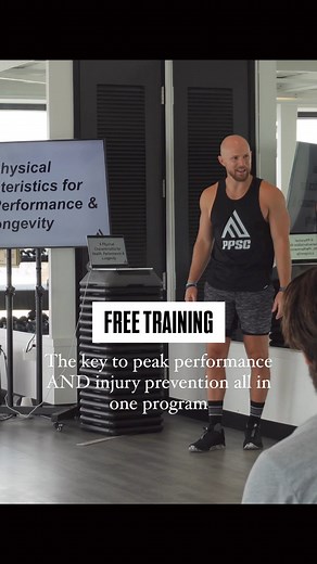 [FREE TRAINING] 🔓Unlock the key to peak performance AND injury prevention all in one program. As a Physical therapist, Personal Trainer, and Injury Prevention Specialist, this is the exact blueprint I use with clients who want to prevent injury and perform their best. Inside this 10-part video course, you’ll learn: ✔️ 6 characteristics every training plan needs to have ✔️ Why they’re necessary ✔️ How to program them into your training ✔️ AND a bonus example training plan “If you want to ensure 