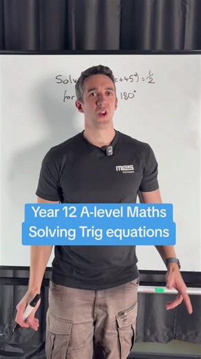 Solving Trigonometric Equations for A-Level Maths