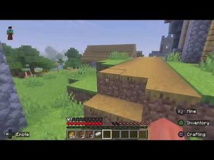 LEARNING HOW TO PLAY Minecraft ON PS5