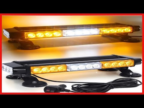 Great product - LINKITOM LED Strobe Flashing Light Bar -Double Side 30 LED High Intensity Emergency