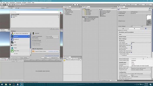 unity vr模式切换