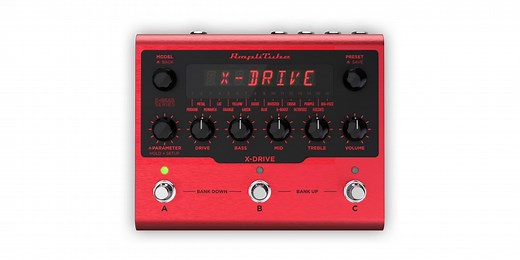 IK Multimedia Announces AmpliTube X-Gear Pedals