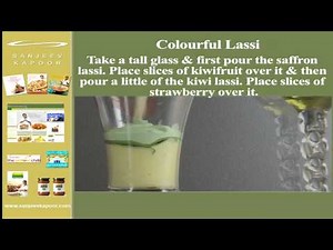 Colourful Lassi