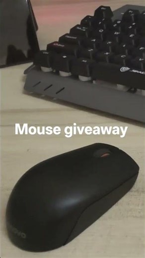 wireless Lenovo mouse giveaway