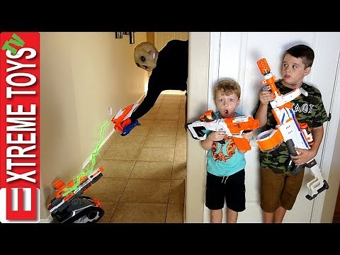 Alien Sabotage! Nerf Extra Terrestrial Insanity!