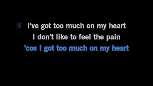 Karaoke Too Much on My Heart - The Statler Brothers - CDG, MP4, KFN - Karaoke Version