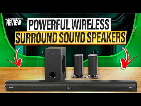 The MOST Powerful Wireless 5.1 Surround Sound | Majority Everest 5.1 Surround Sound Review