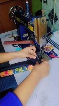 Use blind stitching for a neat and professional finish. #song #sewing#stitch