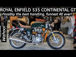 Royal Enfield's 535 Continental GT...The original RE Cafe Racer!