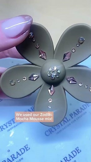 The perfect spring craft bling idea!