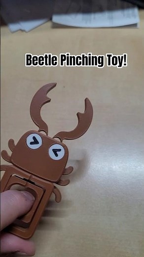 Beetle Pinching Toy! #BETL #stagbeetle #beetle #insects #bug #pets #shorts