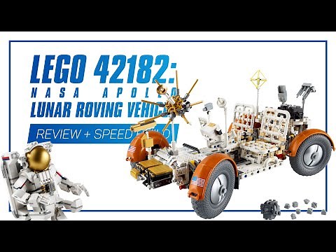 LEGO 42182 NASA Apollo Lunar Roving Vehicle - LRV - IN-DEPTH REVIEW