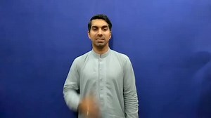 Watch how to sign 'cliff-hanging' in American Sign Language.