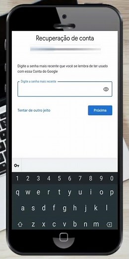 como recuperar conta do google veja como recuperar senha do gmail de outro celular - email e numero