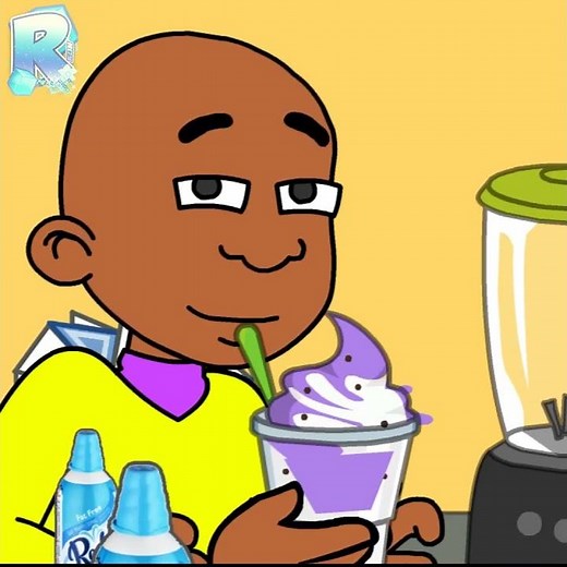Little Bill Making His OWN Grimace Shake | Little Bill Gets Grounded Shorts #GoAnimate #shorts
