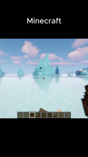 Minecraft - Using a Boat on Ice