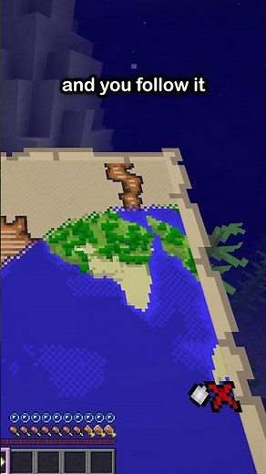 How To Find A Buried Treasure Chest In Minecraft!