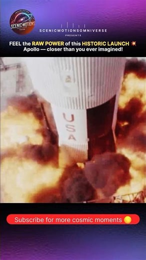 The Raw Power of Apollo: A View Like No Other 🚀