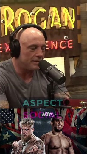 Rogan Is Speechless About Jake Paul vs Anthony Joshua 😶‍🌫️