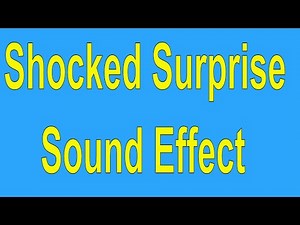 Shocked Surprise Sound Effect
