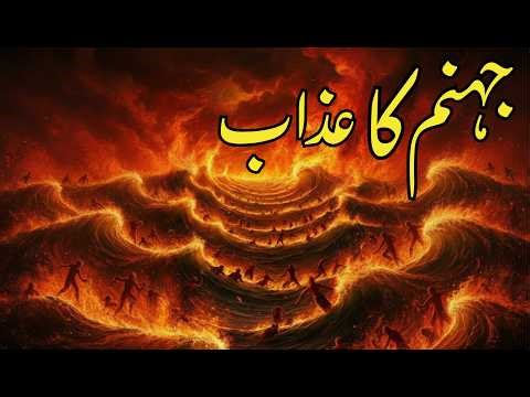 Jahannam Ka Azab | The First Day of Hell | A Terrifying Reality | JAHANNAM KA Pahla din Kasa ho ga