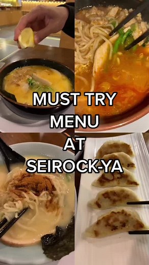Must-Try Menu at Seirock-Ya: Toripaitan Ekstrim, Toripaitan Shoyu, Spicy Ramen Level Max
